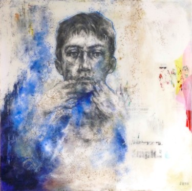 Painting titled "Adolescence" by Helene Fuhs, Original Artwork, Acrylic
