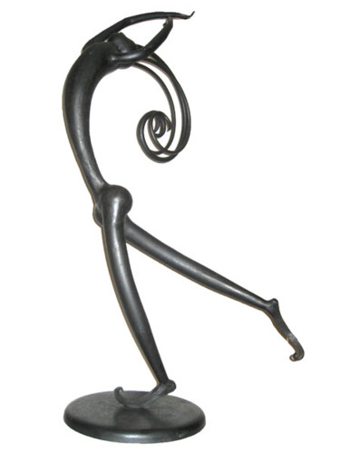 Sculpture intitulée "Danseuse 1" par Vincent Libecq, Œuvre d'art originale