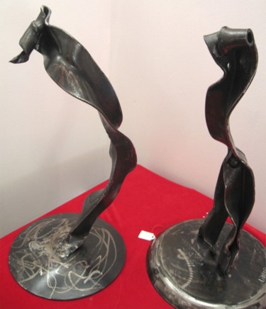 Sculpture intitulée "Variation 4" par Vincent Libecq, Œuvre d'art originale