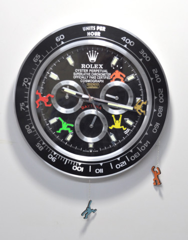 Impertinent Keith vs ROLEX (50) Design titled "Impertinent Keith v…" by Fulvio Quinto, Original Art, Luminaire