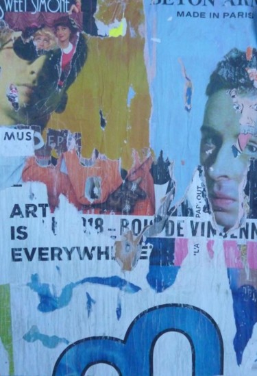 「Art is everywhere」というタイトルのコラージュ Fwedによって, オリジナルのアートワーク