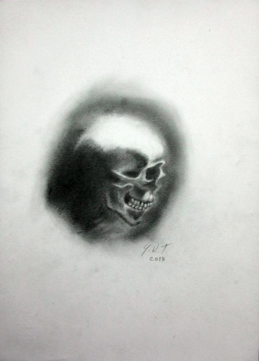 Disegno intitolato "Chiaroscuro di veri…" da Gian Roberto Tognetti, Opera d'arte originale, Matita