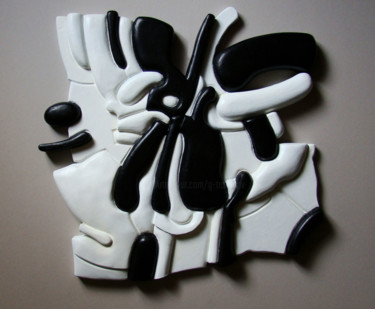 Sculpture titled "Мотылёк." by Gennadii Troshkov, Original Artwork, Plastic