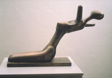 Escultura intitulada "Волна." por Gennadii Troshkov, Obras de arte originais, Moldagem