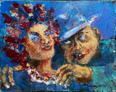 Pittura intitolato "ORIGINAL painting 2…" da Gabbytoon, Opera d'arte originale, Acrilico
