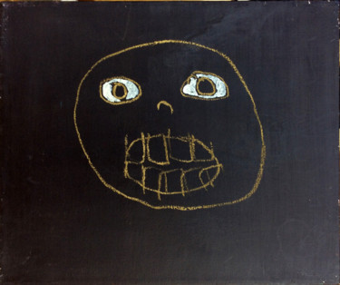 Peinture intitulée "Face" par Gabo Mendoza, Œuvre d'art originale, Huile