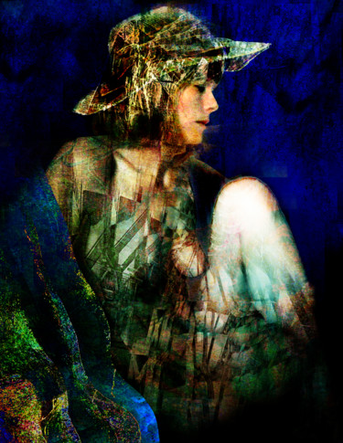 Digital Arts titled "m-au-chapeau-2." by Gabriel Cotelle, Original Artwork