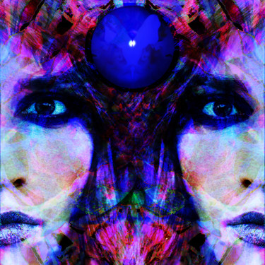 Digital Arts titled "Symétrie-3" by Gabriel Cotelle, Original Artwork, 2D Digital Work