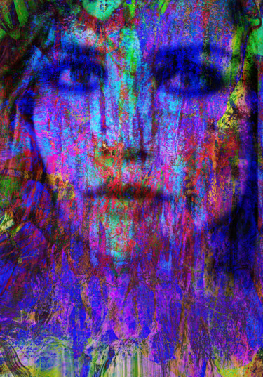 Digital Arts titled "Apparition spectral…" by Gabriel Cotelle, Original Artwork, 2D Digital Work