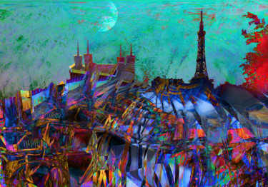 Digital Arts titled "Prémonition" by Gabriel Cotelle, Original Artwork, 2D Digital Work