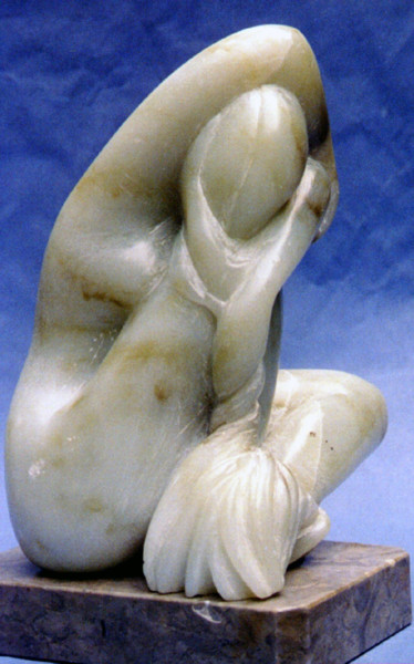 Sculpture titled "SC-7" by Gabriel Cotelle, Original Artwork, Stone
