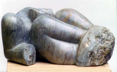 Sculpture titled "SC-11" by Gabriel Cotelle, Original Artwork, Stone