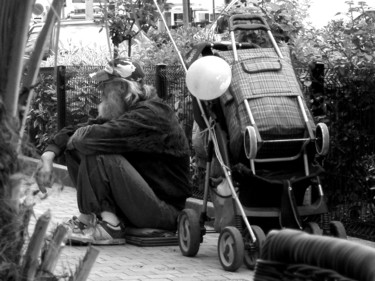 Photographie intitulée "Il voyage en solita…" par Gabriel Cotelle, Œuvre d'art originale