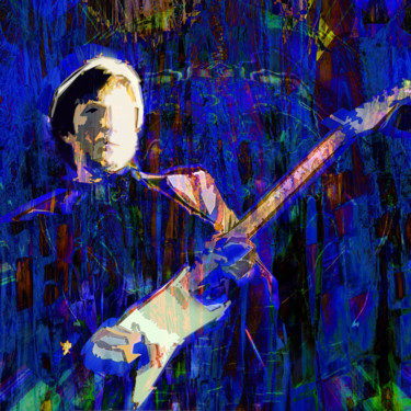 Digital Arts titled "Slowhand" by Gabriel Cotelle, Original Artwork, 2D Digital Work