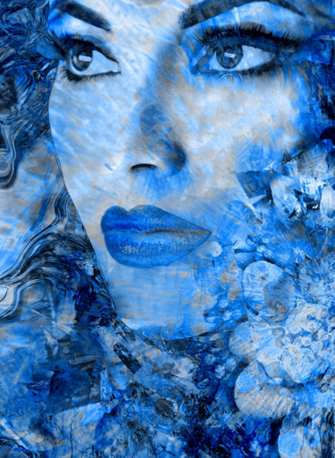 Arte digital titulada "The cold song" por Gabriel Cotelle, Obra de arte original, Foto-montaje