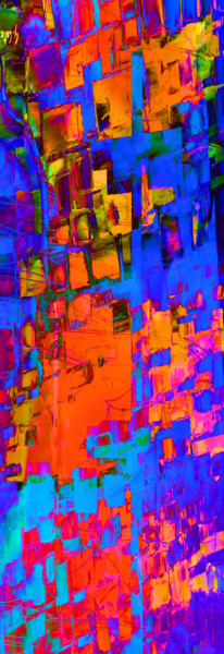Arts numériques intitulée "light and colors 2" par Gabriel Cotelle, Œuvre d'art originale, Peinture numérique