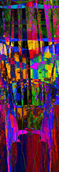 Arts numériques intitulée "light and colors 5" par Gabriel Cotelle, Œuvre d'art originale, Peinture numérique