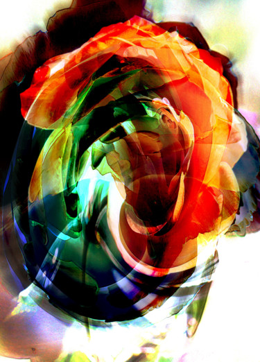 Digital Arts titled "Abstraction lyrique…" by Gabriel Cotelle, Original Artwork, Digital Painting