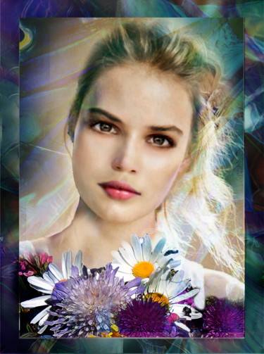 Digital Arts titled "welcome to spring" by Gabriel Cotelle, Original Artwork, Photo Montage