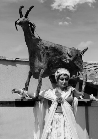 Photographie intitulée "La chèvre de Madame…" par Gabriel Cotelle, Œuvre d'art originale, Photographie numérique