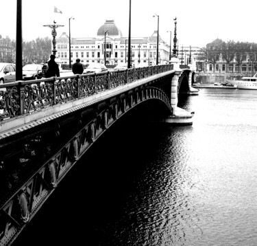 Φωτογραφία με τίτλο "Sur le pont" από Gabriel Cotelle, Αυθεντικά έργα τέχνης, Ψηφιακή φωτογραφία