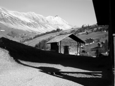 Fotografía titulada "Jeu d'ombres 3/3" por Gabriel Cotelle, Obra de arte original, Fotografía digital