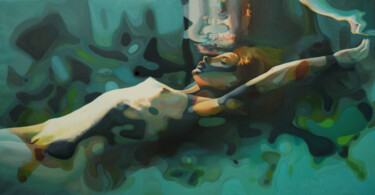 Peinture intitulée "Shapes of reality.…" par Gabriel Cristian Matei, Œuvre d'art originale, Huile