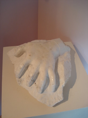 Sculpture intitulée "Neige" par Gabriel Molet, Œuvre d'art originale, Pierre