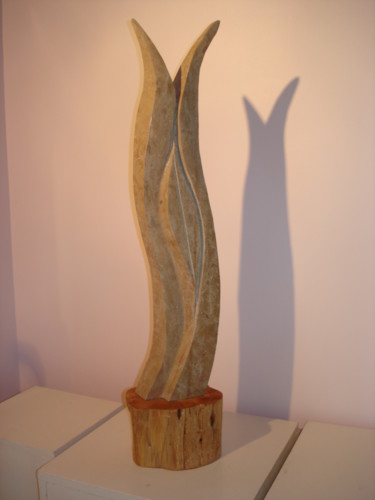 Sculpture intitulée "Flam 1" par Gabriel Molet, Œuvre d'art originale, Pierre