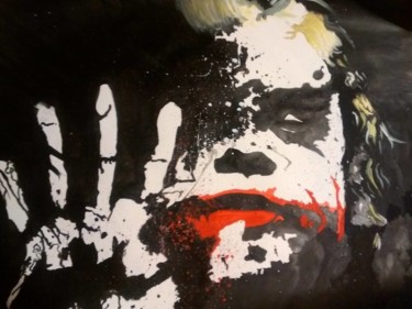 Pintura intitulada "A3 Joker" por Gabriel De Oliveira Mariano, Obras de arte originais, Guache