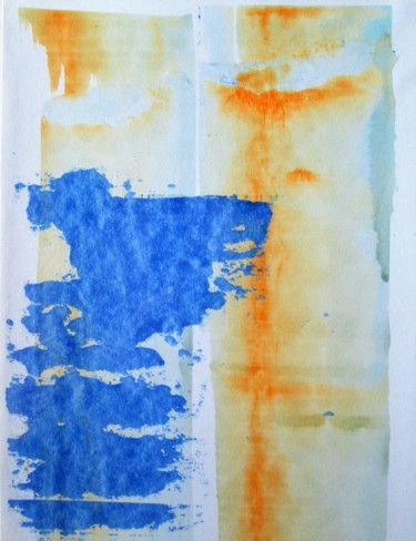 Peinture intitulée "Chant coloré (1)" par Gabriel Claude Ancenis, Œuvre d'art originale, Huile