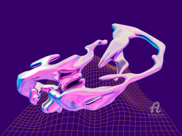Arts numériques intitulée "Elo Elemento 02" par Gabriela Radiante, Œuvre d'art originale, Modélisation 3D