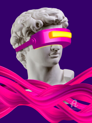 Digital Arts titled "Meu metaverso" by Gabriela Radiante, Original Artwork, 3D Modeling