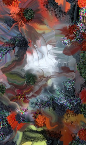 数字艺术 标题为“rythme” 由Gabriela Simut, 原创艺术品, 数字油画