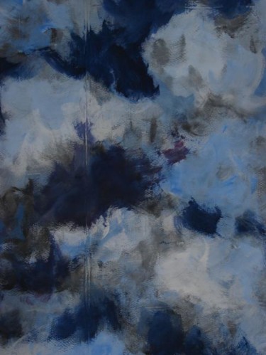 Peinture intitulée "nuage 2" par Gabriel Du Rivau, Œuvre d'art originale