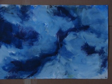 Peinture intitulée "nuage 3" par Gabriel Du Rivau, Œuvre d'art originale