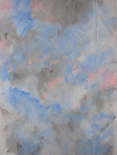Peinture intitulée "nuage 1/1-1" par Gabriel Du Rivau, Œuvre d'art originale