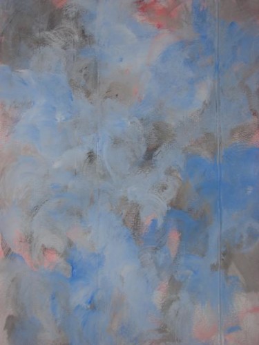 Peinture intitulée "nuage 2/1-1" par Gabriel Du Rivau, Œuvre d'art originale