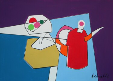 绘画 标题为“Ubuzima” 由Gabriele Donelli, 原创艺术品, 丙烯