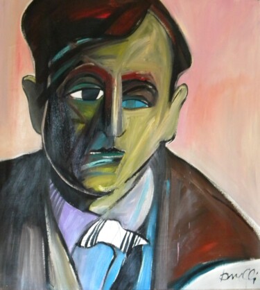 Painting titled "Portrait of Filippo…" by Gabriele Donelli, Original Artwork, Oil