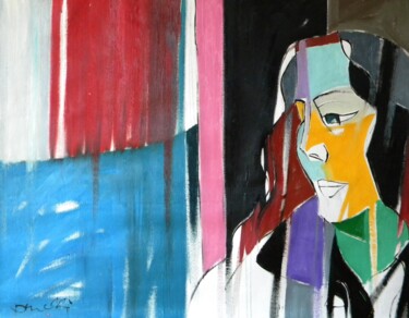 Pintura titulada "Retrato de Luana Gh…" por Gabriele Donelli, Obra de arte original, Oleo