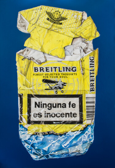 Malerei mit dem Titel "Ninguna fe es inoce…" von Gabriele Friscia, Original-Kunstwerk, Öl