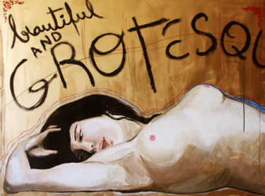 Pintura titulada "beloegrotesco.jpg" por Gabriel Grecco, Obra de arte original