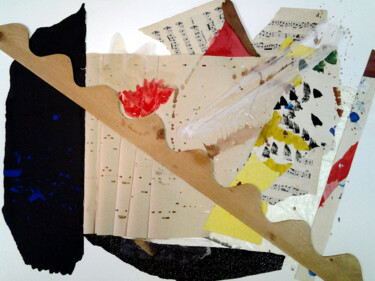 Collages intitolato "Ritmo Allegro. jpg" da Gabriella Porpora, Opera d'arte originale, Altro