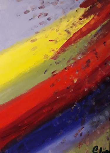 Pittura intitolato "I Colori della Vita" da Gabriella Lupo, Opera d'arte originale, Olio