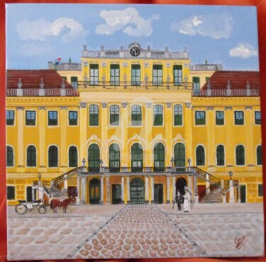 Pintura titulada "Schonbrunn" por Gabriel Mir, Obra de arte original, Oleo