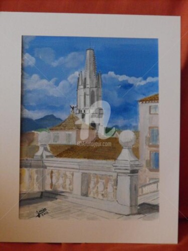 Painting titled "Sant Felix (Girona)" by Gabriel Mir, Original Artwork