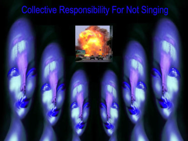 Photography titled "Choir Of Collective…" by Gabrijel Savic Ra, Original Artwork, Manipulated Photography