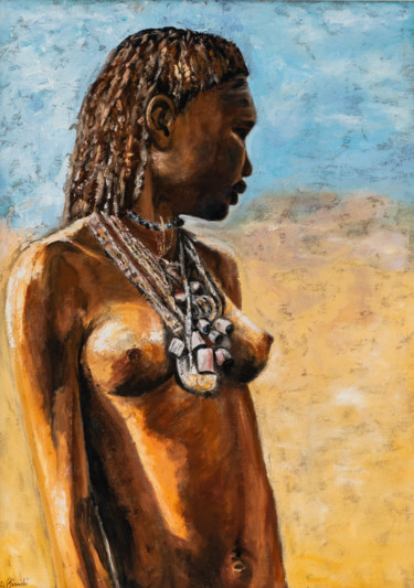 Pittura intitolato "Libertà o schiavitù" da Gabry Bianchi, Opera d'arte originale
