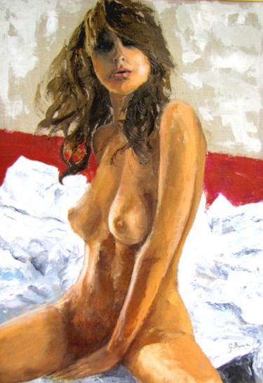 Schilderij getiteld "nudo-di-donna.png" door Gabry Bianchi, Origineel Kunstwerk, Anders